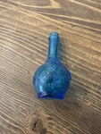 Wheaton - Ball & Claw Bitters Blue 3.25" Bottle Vintage Empty. Fixed Price $8.75.