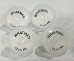 4 Whatman Syringe Filter Polyethersulfone Puradisc 0.2UM Pore Size 25MM Diameter. Fixed Price $13.95.