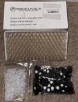 Case Of 144 Premium Glass Vials 5/8 Dram Clear W Plastic Caps & Orifice Reducers. Fixed Price $34.95.