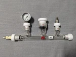 Ace Glass 6448-54 Pressure Manifold Epoxy Coated, Complete. Fixed Price $450.00.