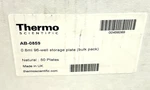 Thermo Scientific AB-0859 0.8ML 96-WELL Storage Plates Bulk Pack 50. Fixed Price $125.00.