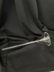 Chemistry Kimble Kimax Glass 45MM Id 58 Angle Filling Funnel Long Stem. Fixed Price $14.99.