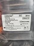 Corning Culture 75 CM2 Vent Cap Shaped Polystyrene 8 Flasks. Fixed Price $108.90.