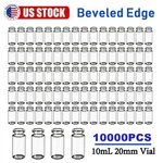 10000X 20MM 10ML Glass Clear Headspace Vials Lab Crimp-top Bottle 22.5X46MM Hplc. Fixed Price $1199.99.