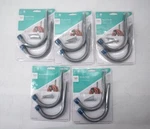Lot Of 5 National Hardware Gray Finish Screw Handy Hooks 2/PK. Fixed Price $9.20.