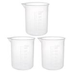 3PCS Measuring Cup Labs Clear Pp Plastic Graduated Beakers 150ML. Fixed Price $16.58.