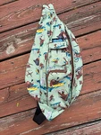 Kavu Rope Bag Sling Pack Rei Exclusive Green Camp Sasquatch Bigfoot One Of Kind. Fixed Price $59.99.