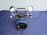 Millipore WP6111560 Vacuum Pressure Air Pump Working, Damaged Gauge.. Fixed Price $152.00.