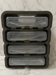 Flambeau Outdoors 4 Storage Organizer Unit Stacking Locking Bins Art Tote New. Fixed Price $10.00.