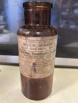 Antique Lab/medicinal Chemical Bottle Central Scientific Co Chicago Apothecary. Fixed Price $22.00.