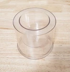 Qty 1 Marinelli Beaker With Lid 0.5L Clear Plastic Container For Detector. Fixed Price $10.00.