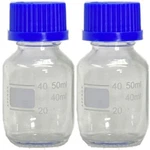 50ML Glass Media Bottle, Round, GL32 Screw Cap Karter Scientific 219L2 (pack 2). Fixed Price $10.99.