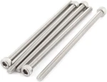 Uxcell M5X100MM Thread 304 Stainless Steel Hex Socket Head 0.8, Silver. Fixed Price $12.58.