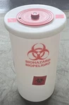 Nalgene 6370-0015 Waste Container, Biohazardous, Pp, Gallon. Fixed Price $150.00.