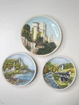 Vintage 3D Relief Wall Plates Set Of Castles Landscapes Spain Style. Fixed Price $99.00.
