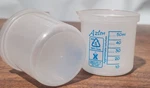 Azlon 50ML Low Form Plastic Beaker, Chemical Resistant Part# BS5404 Iso 7056, Us. Fixed Price $12.97.