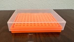 Heathrow Scientific 96 Well Pcr Tube Rack With Lid (set Of 18). Fixed Price $140.00.
