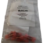 New Pack Of 10 Nspa Multilink MLF56-20 Step-down Butt Connector 26-24 22-18. Fixed Price $19.95.