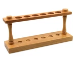 Eisco Labs Wooden Test Rack, Holds 6 Tubes, 9.75" Wide - Polished. Fixed Price $29.99.