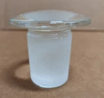 Corning Pyrex Flathead Solid Glass Stopper #45. Fixed Price $9.80.