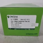 Origene TR30038 One-wash Lentivirus Titer Kit P24 Elisa 96 Assays. Fixed Price $301.99.