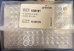 Greiner Bio-one 650101 Clear 96-WELL Polystyrene U-bottom Microplate (80EACH). Fixed Price $79.99.