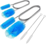 Flexible Long Drain Brush Tool With Large Double Elastic Nylon Ends, Blue. Fixed Price $11.65.
