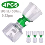 4PACK Lab 500ML Sterile Vacuum Filter Bottle Top 0.22UM Pes Membrane Hydrophilic. Fixed Price $59.99.