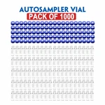 1000PCS Lab 2ML Autosampler Vials+caps Clear Glass Bottle 9-425 Screw Thread Top. Fixed Price $138.50.