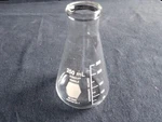 New Kimble Kimax 250ML Narrow Mouth Erlenmeyer Flask, Reinforced Rim, 26500-250. Fixed Price $13.99.