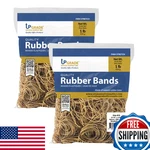 Upgrade Rubber Bands Size 16, 1LB Bags, 2-PACK, Usa Made, Office/home. Fixed Price $50.27.