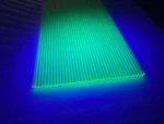 Rare Corning 3320 Uranium Borosilicate Glass Tubing 4.6MM Od 3MM Id (0.8MM Wall). Fixed Price $15.00.