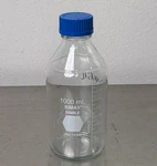 Kimble Kimax 14395 1000ML Glass Graduated Media Storage Bottle. Fixed Price $29.99.