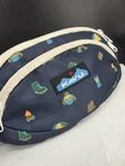Kavu Spectator Waist Pack Camp Sasquatch Bigfoot Print One Of Kind Fanny Bag. Fixed Price $44.44.