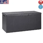 90 Gal Capacity 450 Lb Portofino Large Plastic Outdoor Storage W/ Lockable Lid. Fixed Price $147.10.