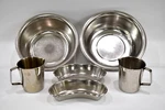 Medical Surgical Wash Basins, Emesis/kidney, And Graduated Measure Beaker 6 Pcs. Fixed Price $139.95.