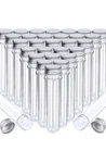 20ML Glass Vials With Screw Caps And Plastic Stoppers Small Clear Liquid Sample. Fixed Price $45.00.