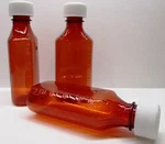 400 Lot Medicine Plastic Graduated Oval Amber Bottles/caps Oz Usa Ship. Fixed Price $180.00.