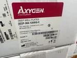 Axygen P-384-120SQ-C Square Deep Well, 120UL, 50/BOX. Fixed Price $50.00.
