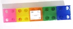 Pack New Heathrow Scientific HEA29050A Multiple Tube Cube Rack Sealed. Fixed Price $24.95.