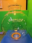 Chemglass 72L 72000ML Spherical Reaction Vessel W/ 200MM Flange CG-1932-07 Chip. Fixed Price $1995.00.