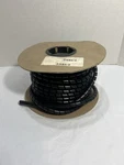 Ark-plas AP01SW49BK 100FT Roll Black Polyethylene Plastic 1/2" Spiral Wrap. Fixed Price $25.00.