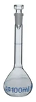 Brandtech Blaubrand Glass Volumetric Flask, Class A, Usp, Certified - 100 Ml. Fixed Price $30.00.