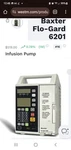 Baxter Travenol Flo-gard 6200 Infusion Pump Good Condition Tested And Working. Fixed Price $200.00.
