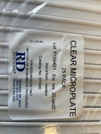 R&d Systems #DY990 Clear Polystyrene Microplates 25 Pack. Fixed Price $40.00.