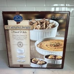 Corning Ware 4 Piece French White Casserole Set 50TH Anniversary New Sealed Box. Fixed Price $49.99.