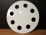 Coorstek Glazed Porcelain 230MM Diam. 8-30MM Holes Desiccator Plate 60451. Fixed Price $44.19.