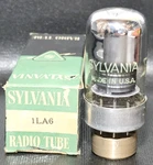 Sylvania 1LA6 Transoceanic Loctal Vacuum Tube Tested Nos On Tv - 7. Fixed Price $14.95.
