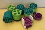Lot Of Beckman Coulter Adapters, 345369, 339180, 341939, Over 40 Pcs. Fixed Price $174.95.