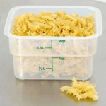 2 Qt Cambro Food Storage Container Translucent With Kelly Green Lid 1 Set. Fixed Price $10.95.